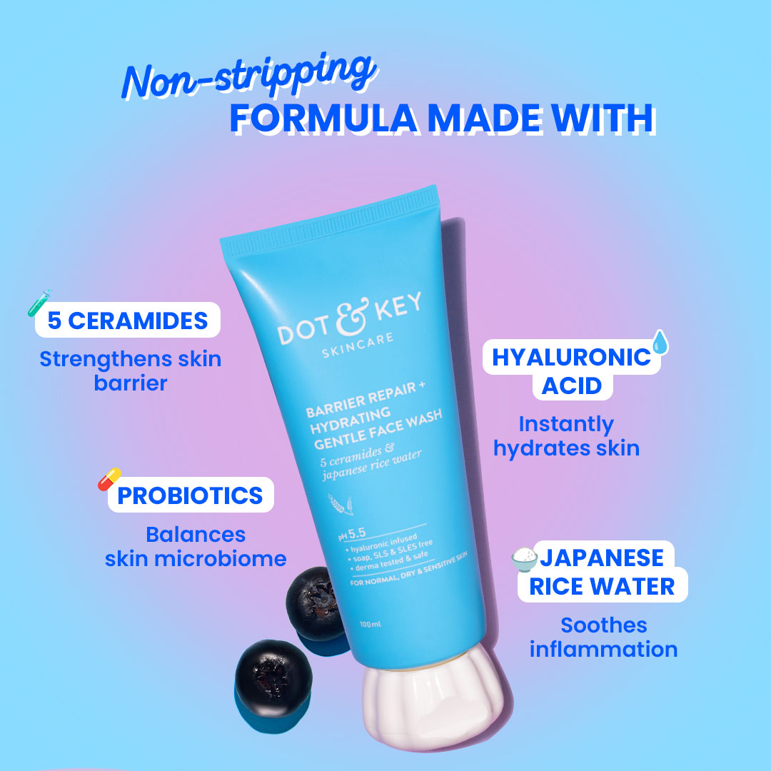 Barrier Repair Gentle Hydrating Face Wash 100ml
