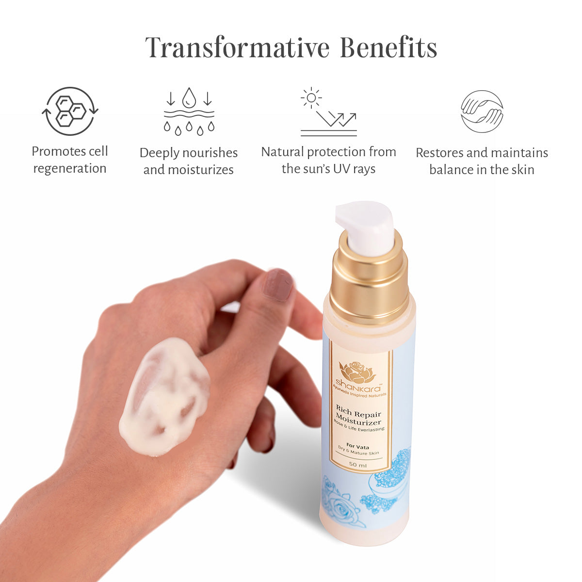 Rich Repair Moisturizer, by Shankara - 50 ml 50ml