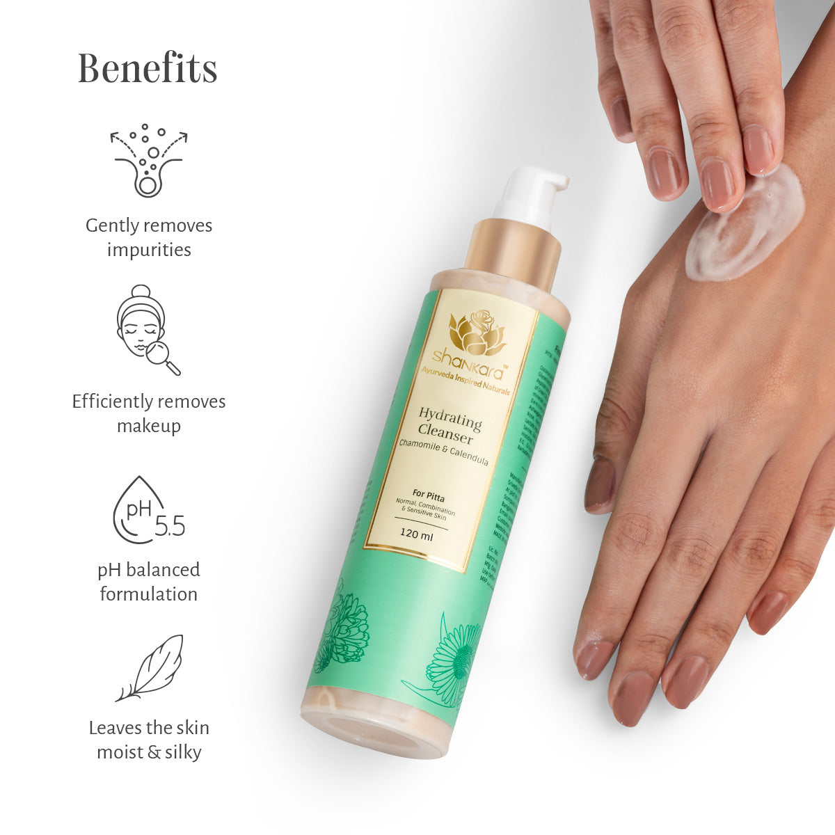 Hydrating Cleanser Fine Line by Shankara 120ml