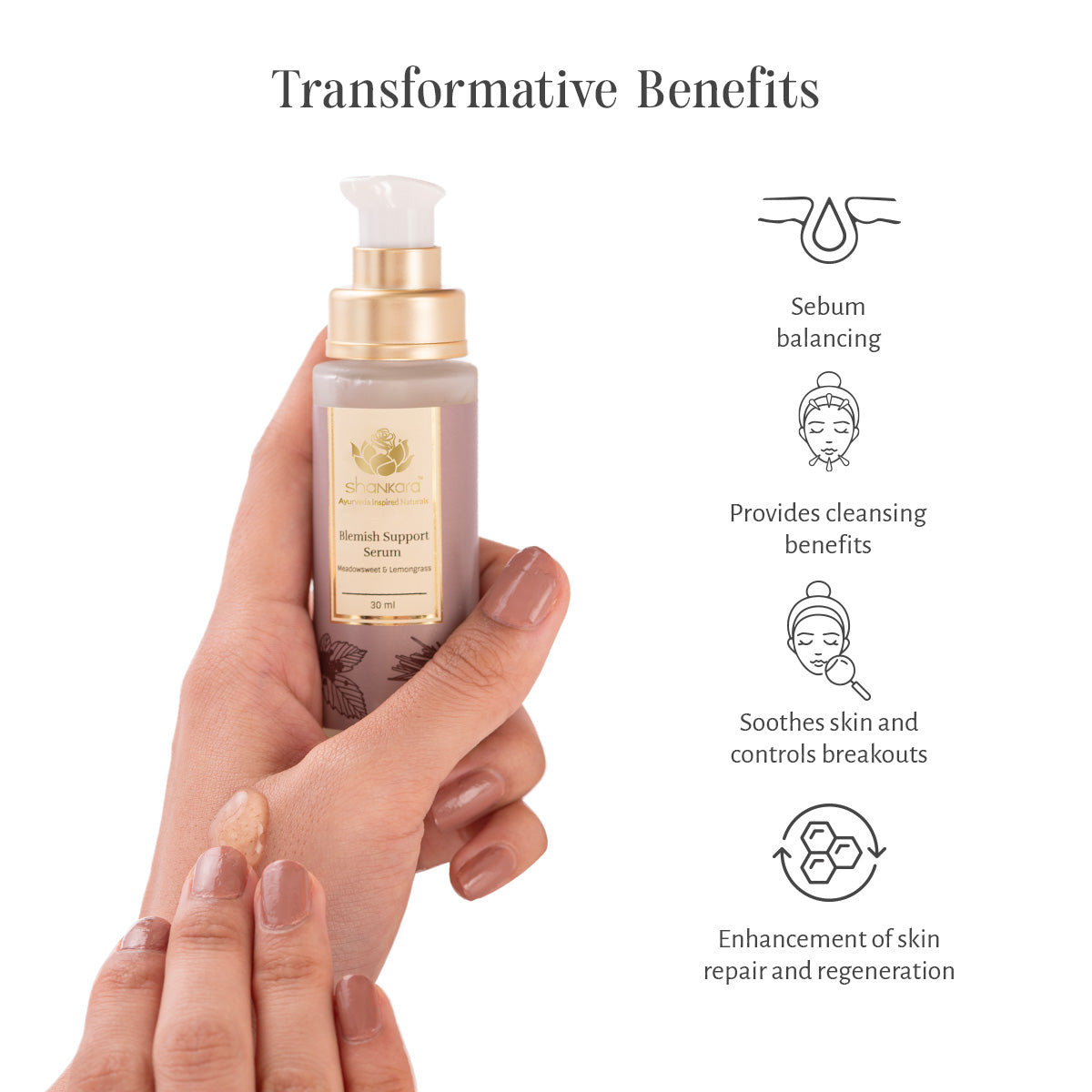 Blemish Support Serum, by Shankara - 30 ml 30ml