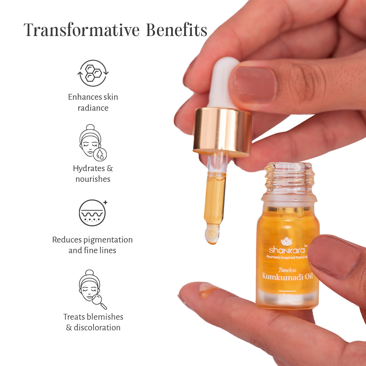 Kumkumadi Oil, by Shankara - 5 ml 5ml