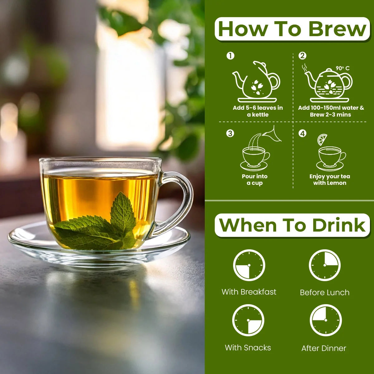 Spearmint Herbal Tea - 200g 200G