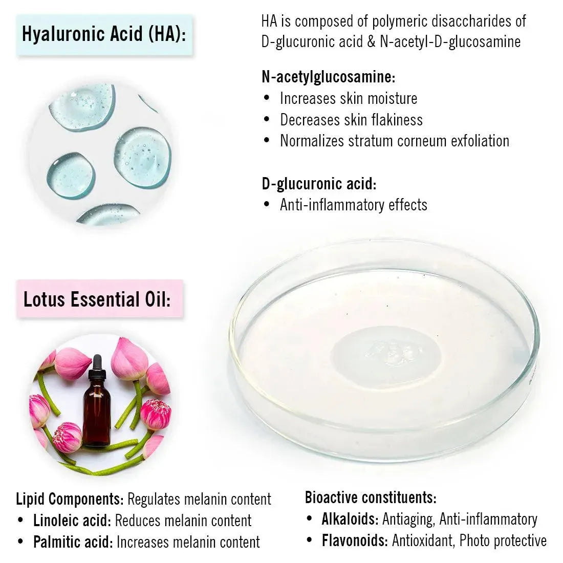 1.5% Hyaluronic Lotus Hydrating Serum, 2% Pentavitin + Tamarind Extract, NMFs + Lipids, Skin Barrier Repair, Improves Elasticity, Prevents TEWL 30ml