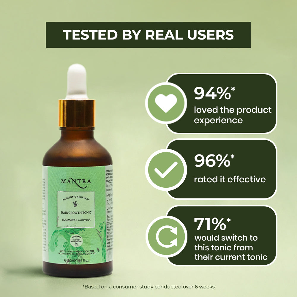 Hair Growth Tonic Rosemary & Aloevera
