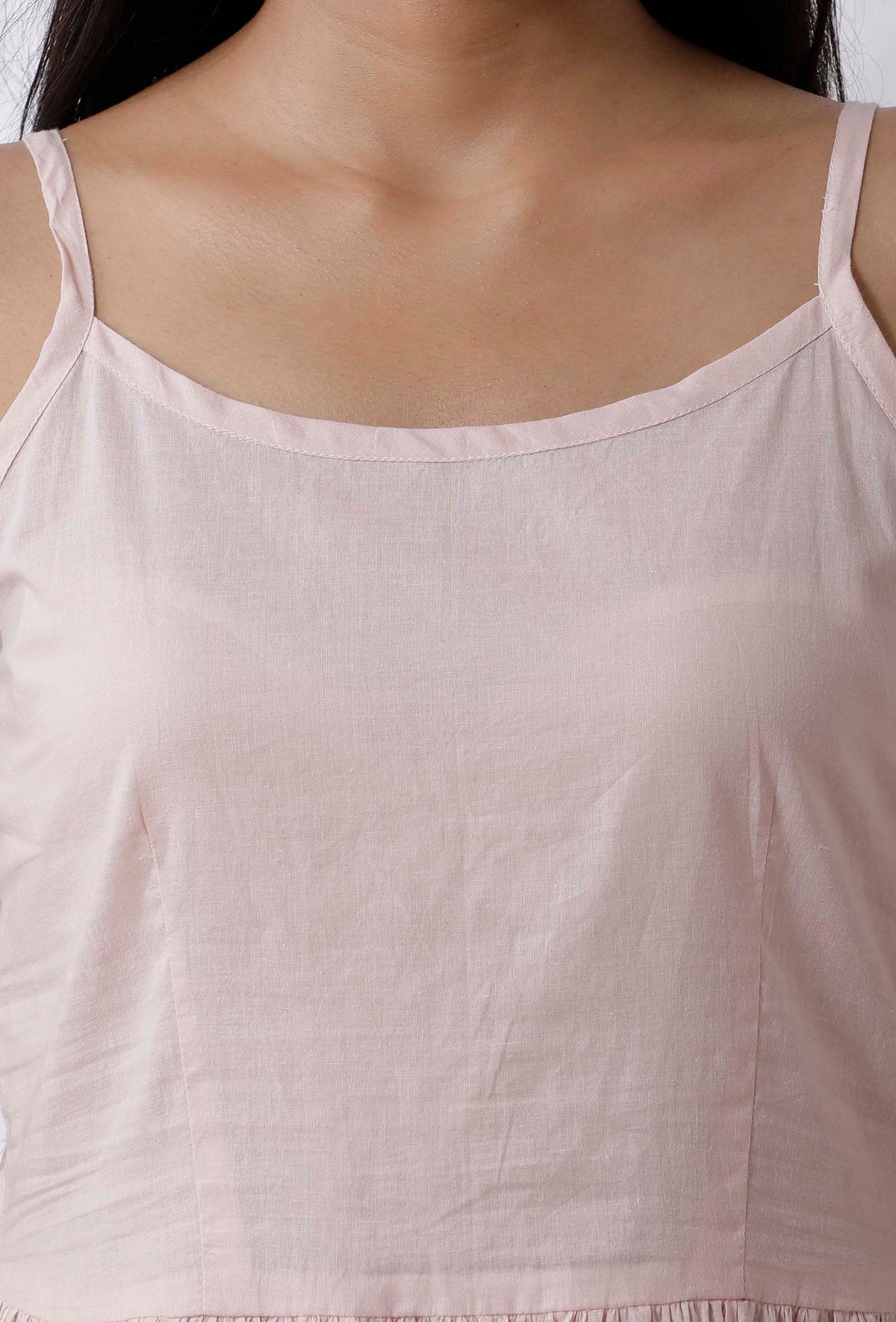 Baby Pink Cotton Slip Top サイズ S