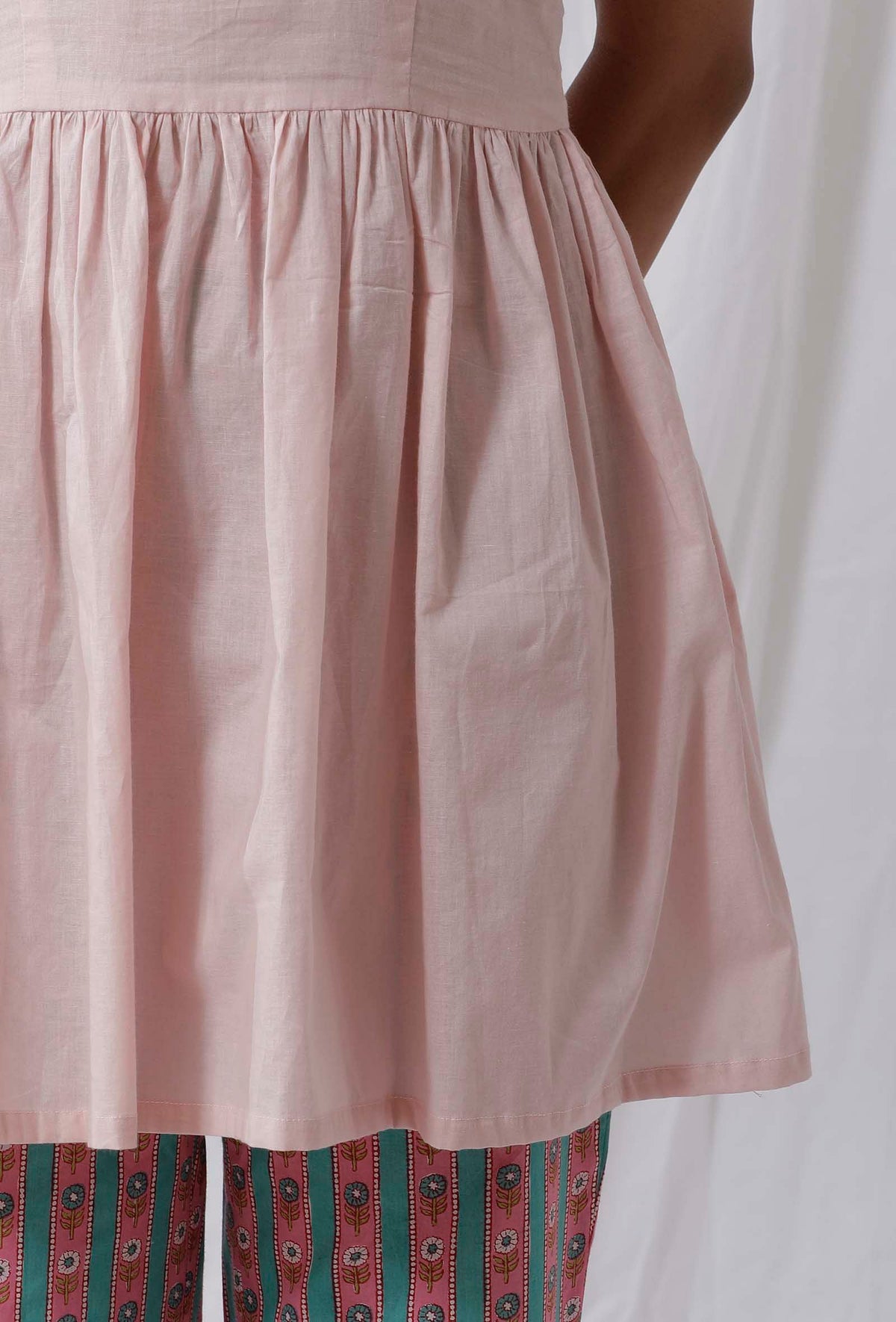 Baby Pink Cotton Slip Top サイズ S