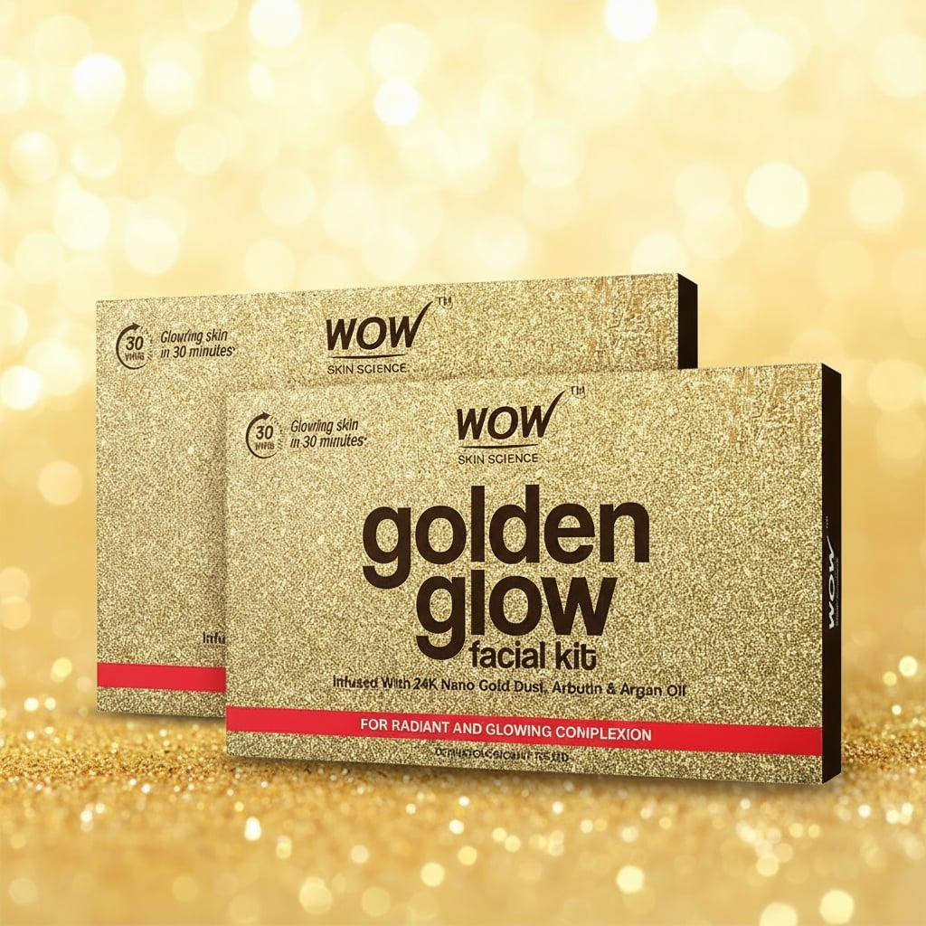 Golden Facial Kit For Glowing Skin 60 Ml 60ml