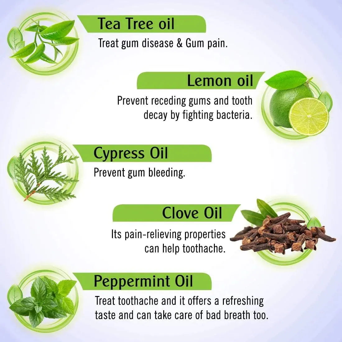32 Star-Dental & Gum Solution, Toothache, Gum Swelling, Infection, Breath Refresher Natural Therapeutic Essential Oil Blend Tea Tree & Clove 10ml 10ml
