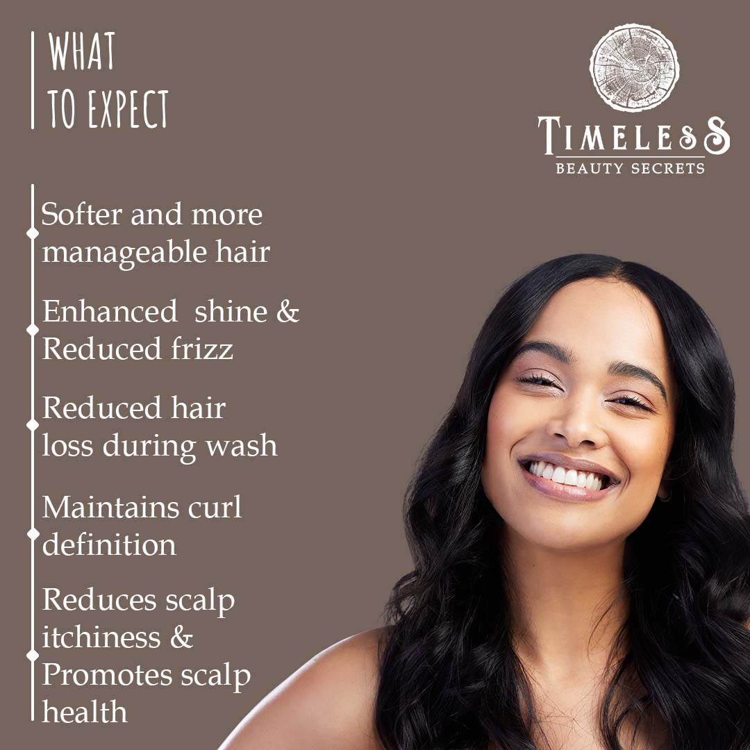 African Rare Clay Conditioning Softening & Nourishing Shampoo for Curly Frizzy Hair 100ml