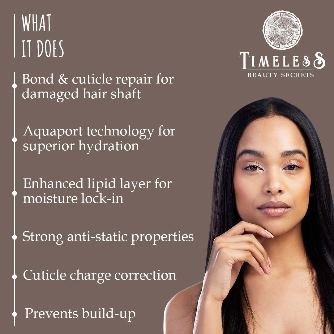 African Rare Clay Professional Intense Repair & Reviving Shampoo for Damaged, Curly, Frizzy Hair 300ml