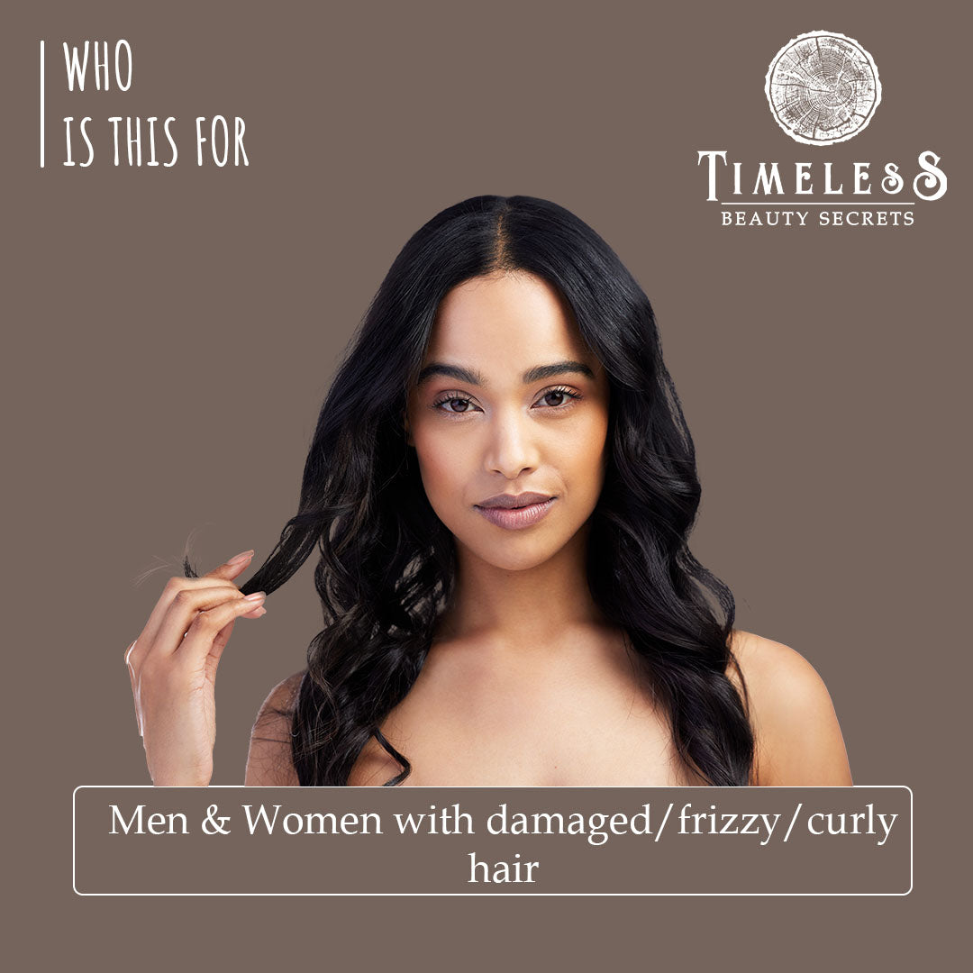 African Rare Clay Professional Intense Repair & Reviving Shampoo for Damaged, Curly, Frizzy Hair 300ml