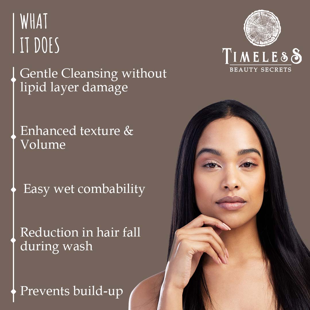 African Rhassoul Clay Shampoo For All Hair Types With Hibiscus 200ml