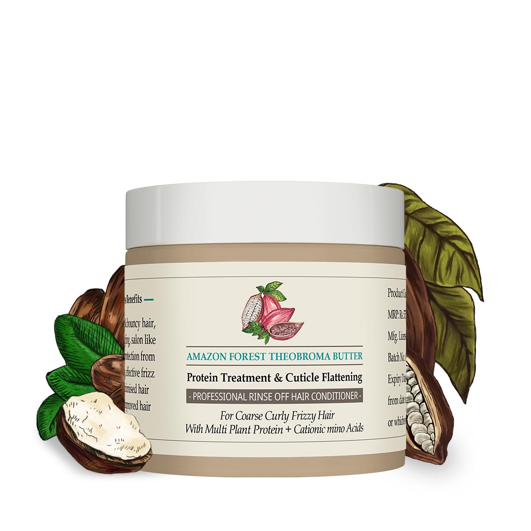 Amazon Forest Theobroma Butter Rinse Off Conditioner Professional 100ml