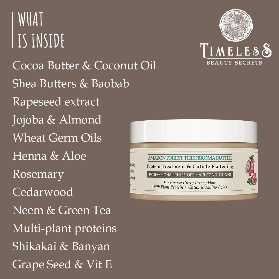 Amazon Forest Theobroma Butter Rinse Off Conditioner Professional 200ml