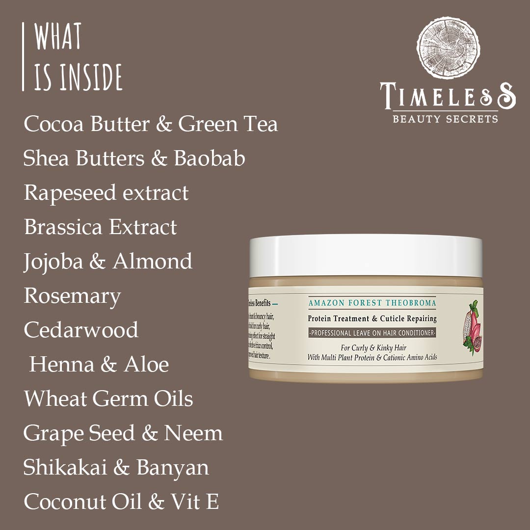 Amazon Forest Theobroma Butter Leave-on Hair Conditioner 200ml