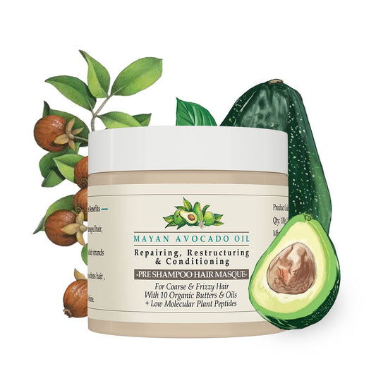 Mayan Avocado Oil Pre Shampoo Hair Mask 100g