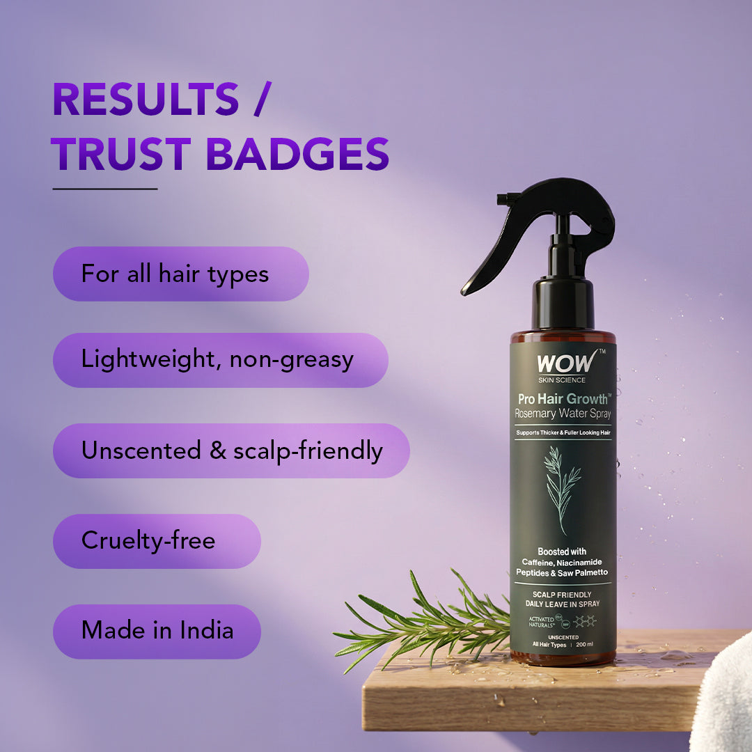 Rosemary And Biotin Hair Growth Water Spray