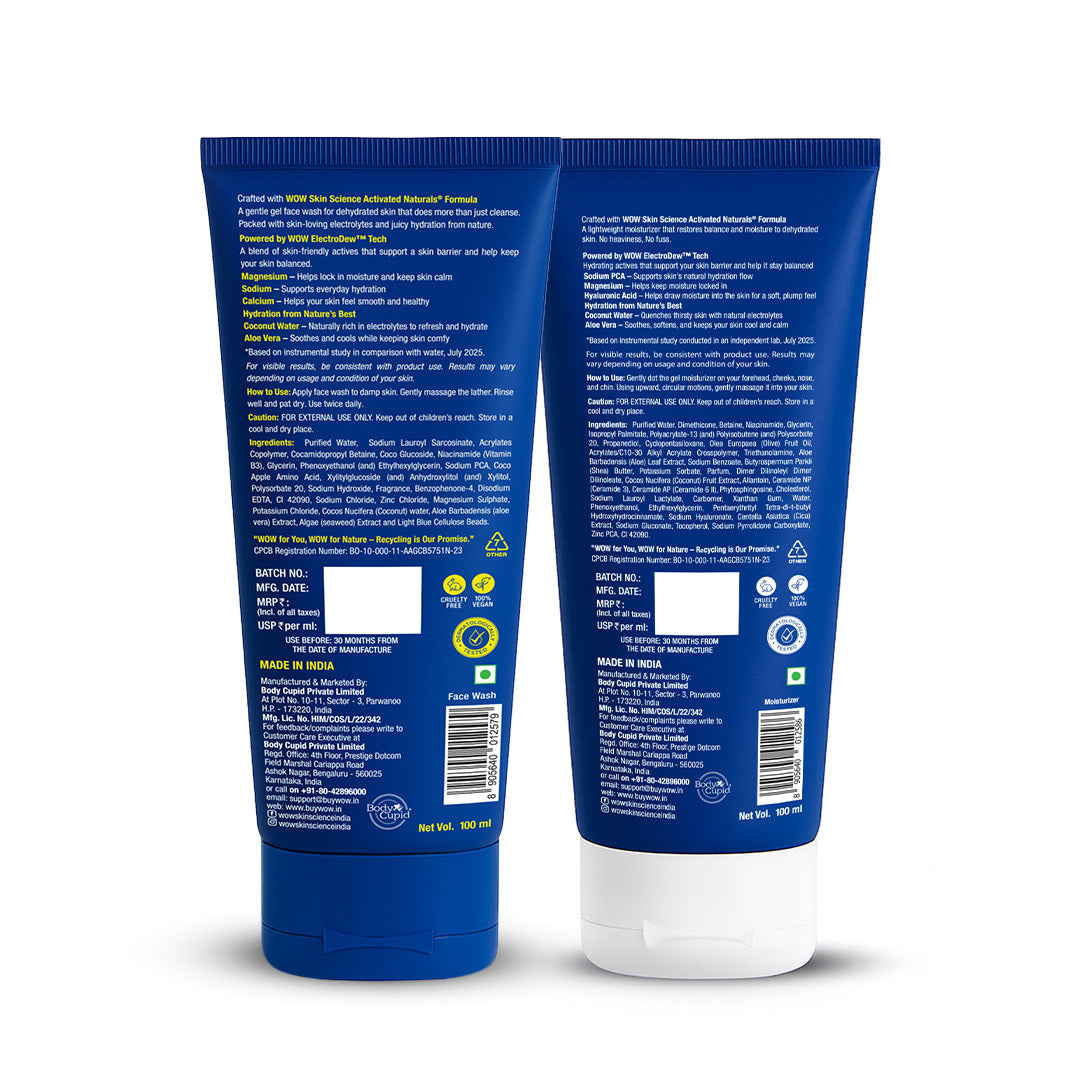 Electrolyte Moisture Duo Deep Hydration & Refreshing Cleanse 200ml