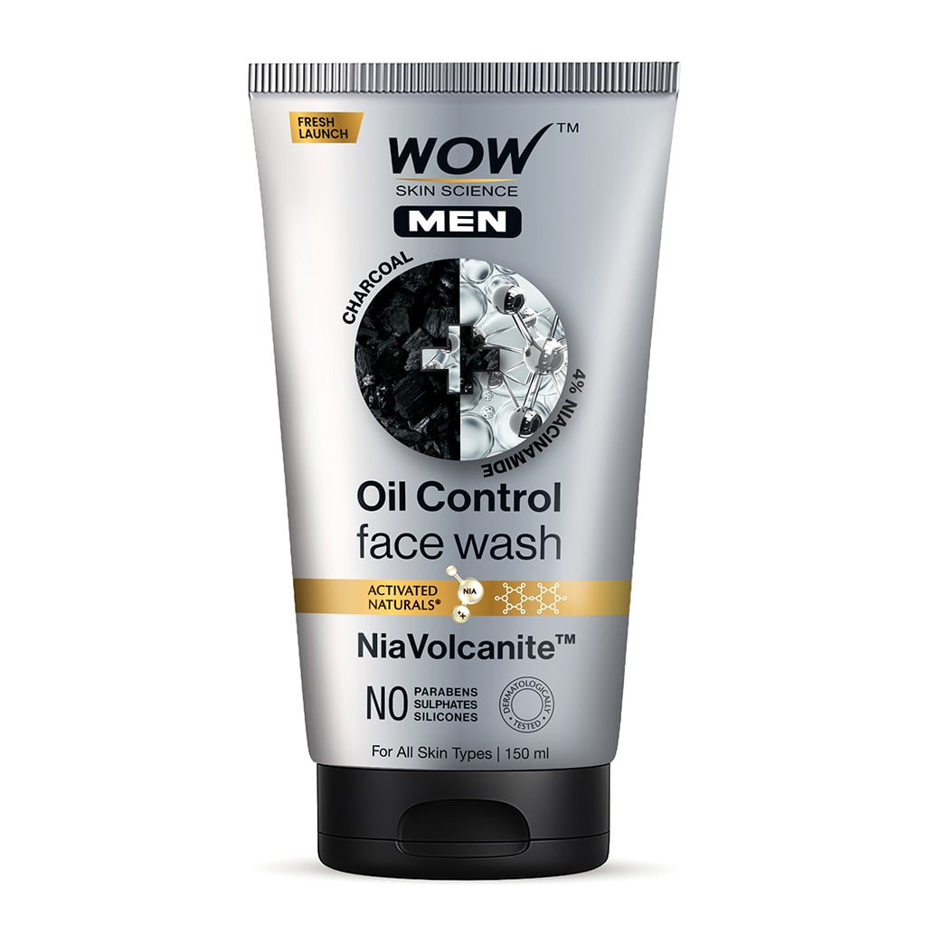 Charcoal & Niacinamide Oil-Control Face Wash Shine-Free Complexion 150ml