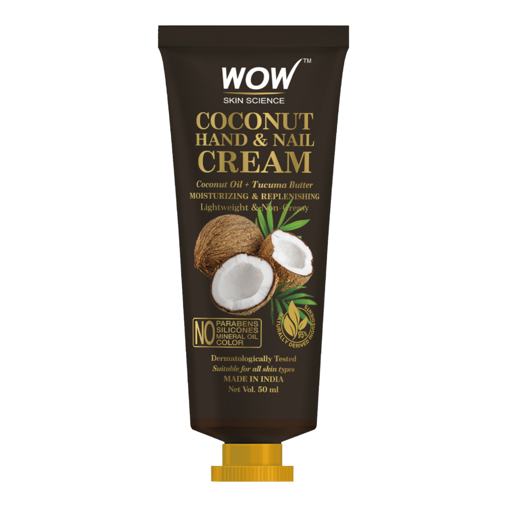 【WOW Skin Science】Coconut Hand & Nail Cream｜ココナッツ ハンド＆ネイルクリーム｜50ml