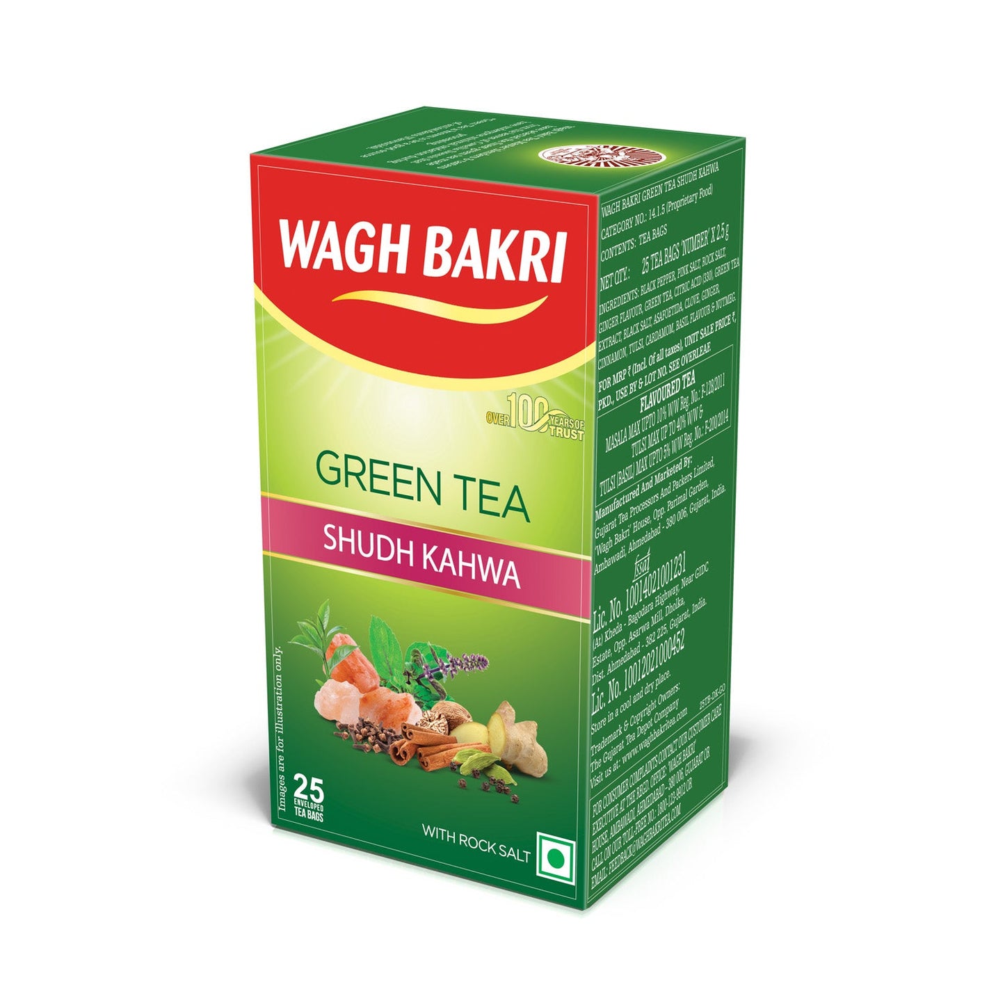 Shudh Kahwa Green Tea Bags
