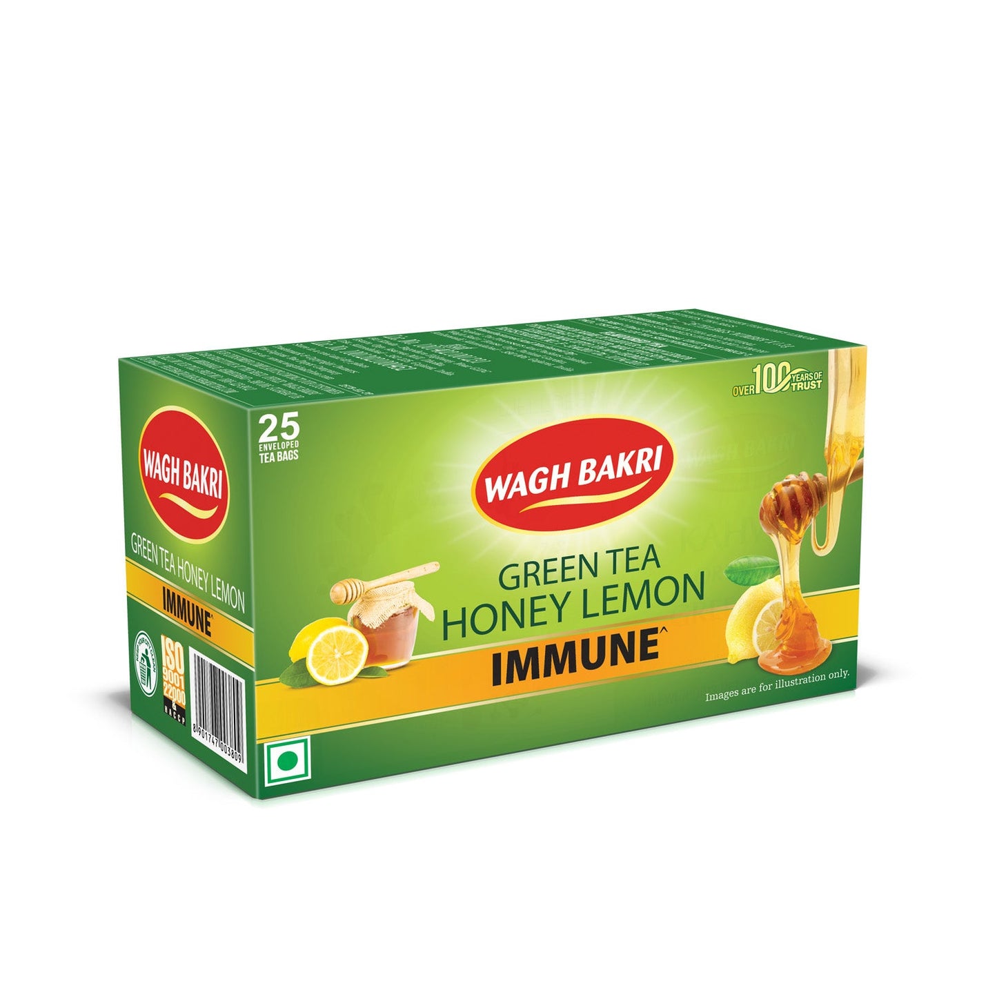 Honey Lemon Green Tea Bags
