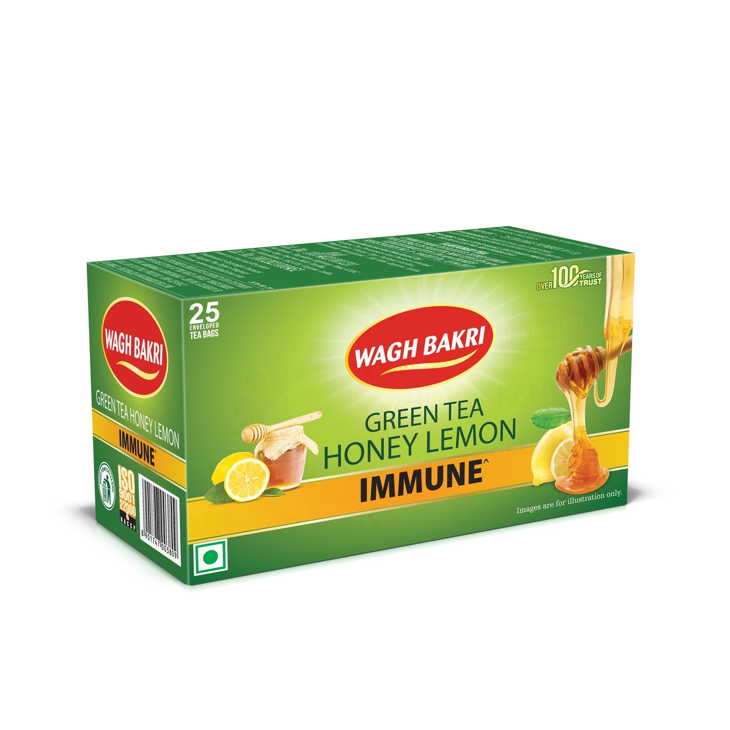 Honey Lemon Green Tea Bags