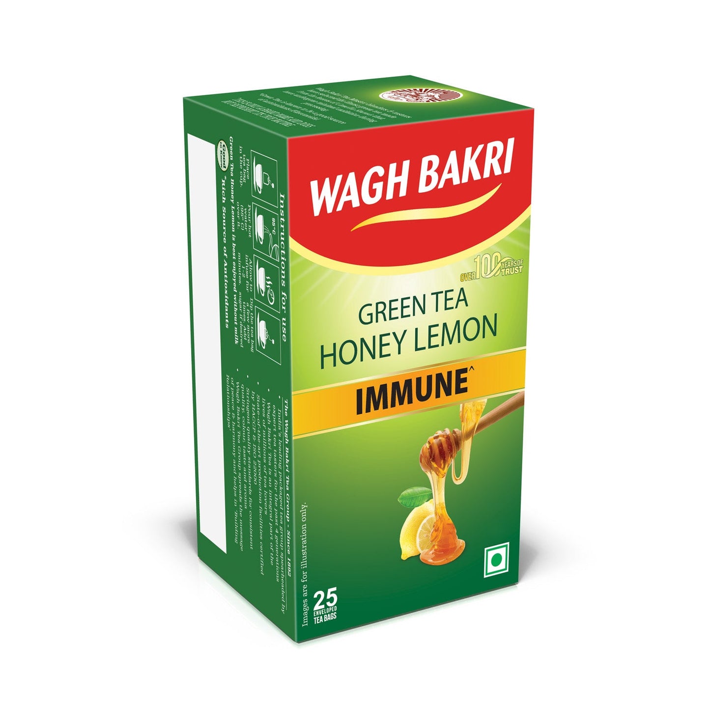 Honey Lemon Green Tea Bags