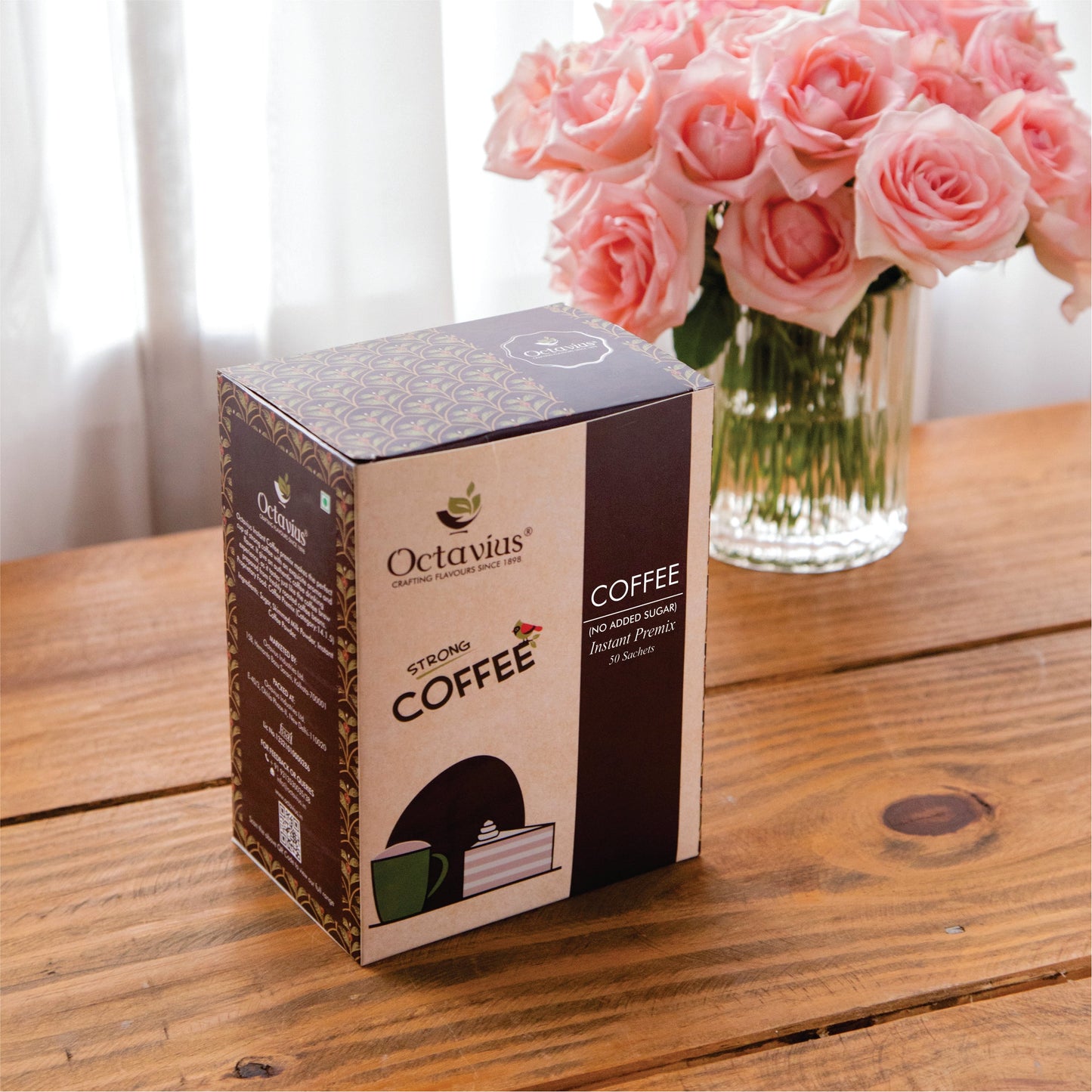 Instant Coffee Premix - 50 sachets ( No Added Sugar ) 50sachets