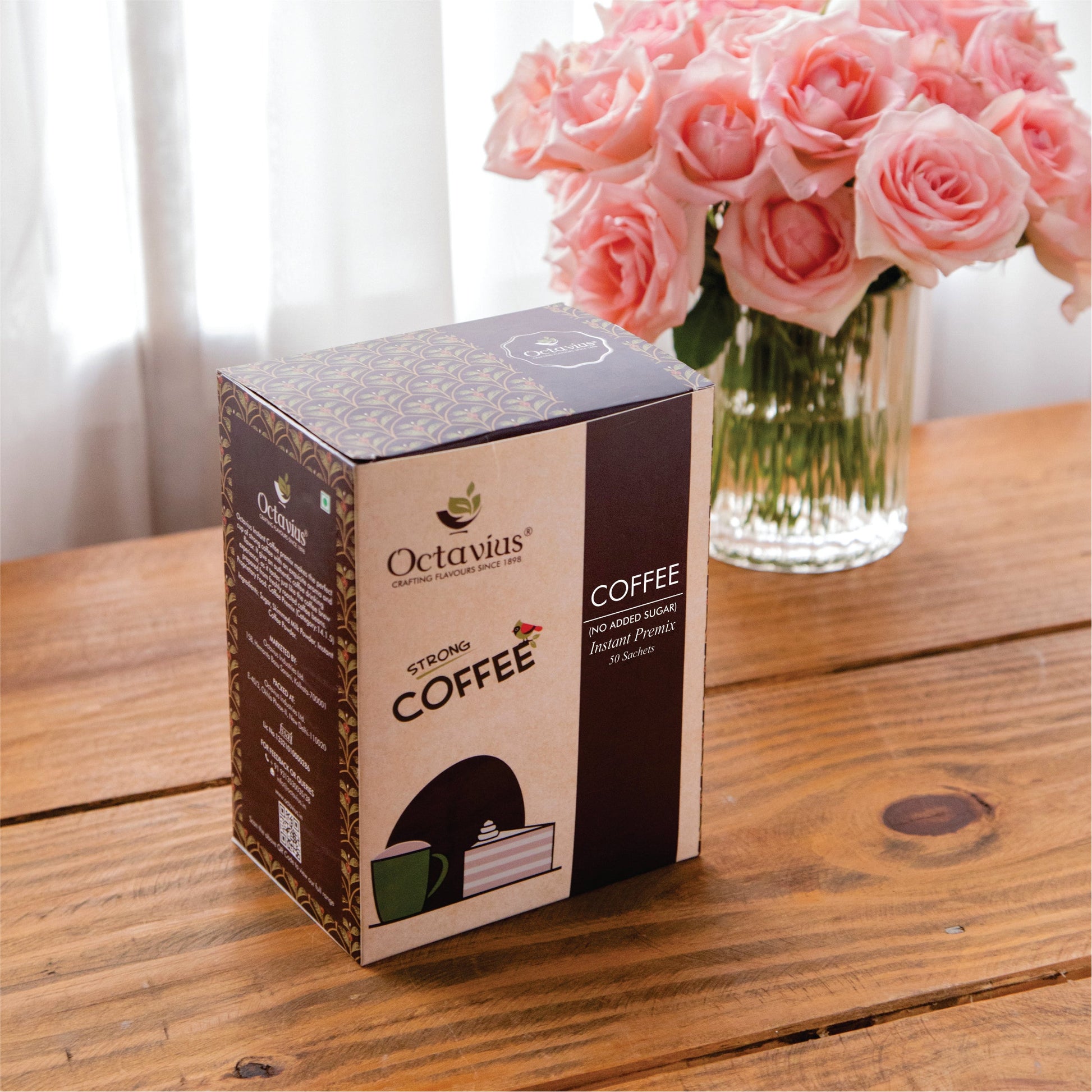Instant Coffee Premix - 50 sachets ( No Added Sugar ) 50sachets