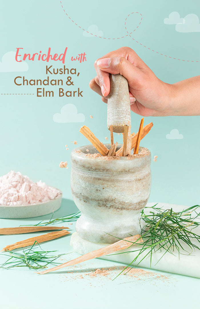 Kusha Baby Powder - Shwet Chandan 150g × 1