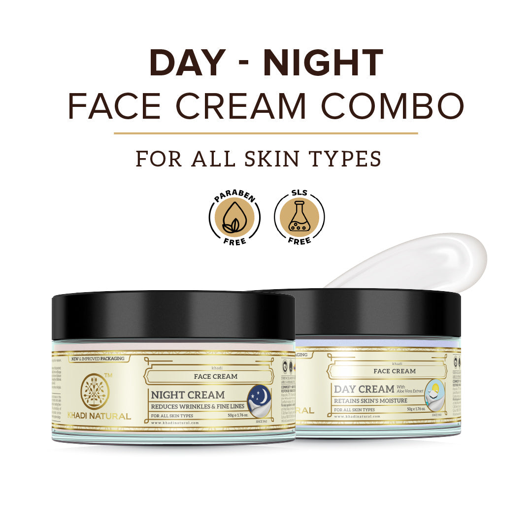 Day Bright & Night Repair Cream Combo - Pack of 2 (50gm Each) 50g