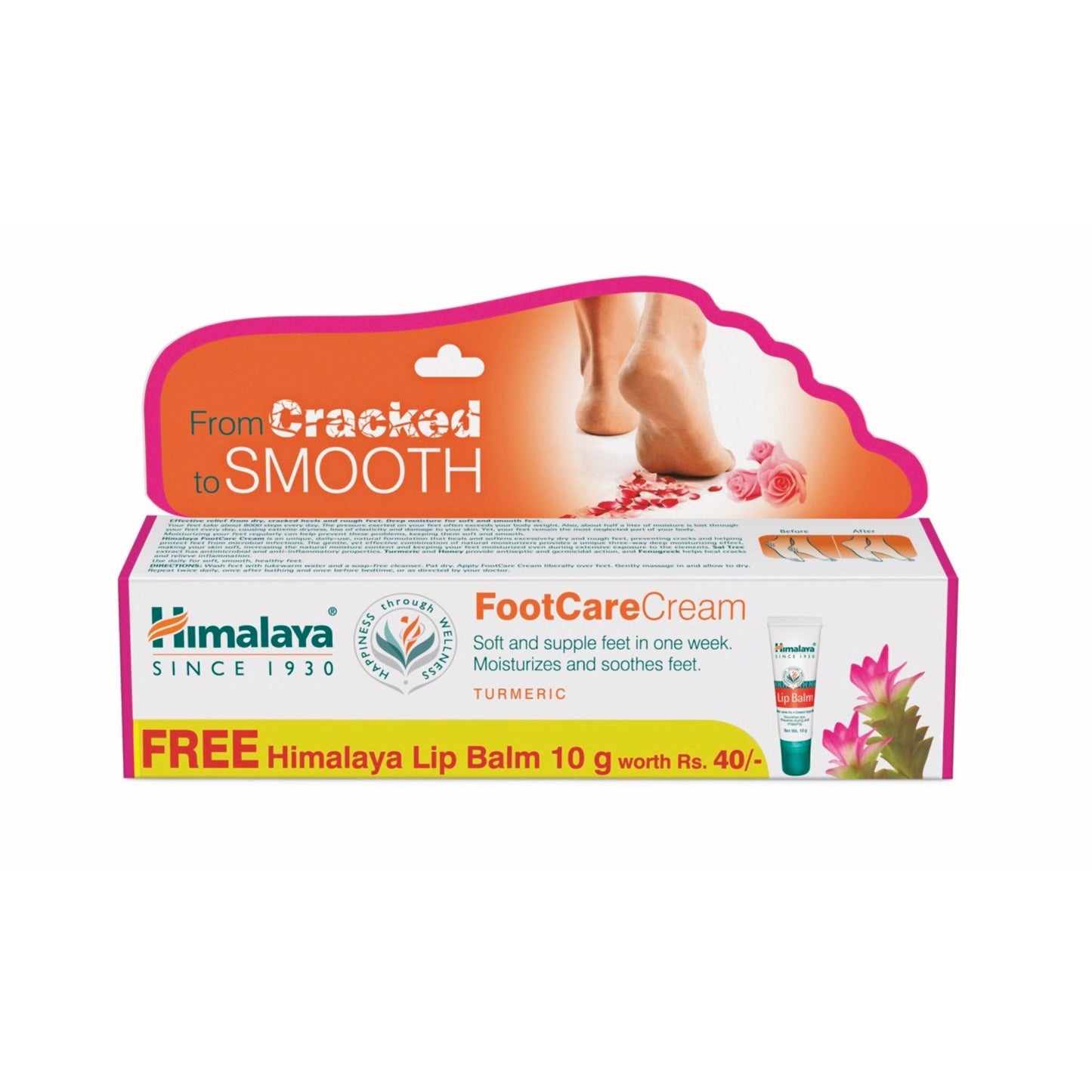 FOOT CARE CREAM 20G + LIP BALM 10G 20g