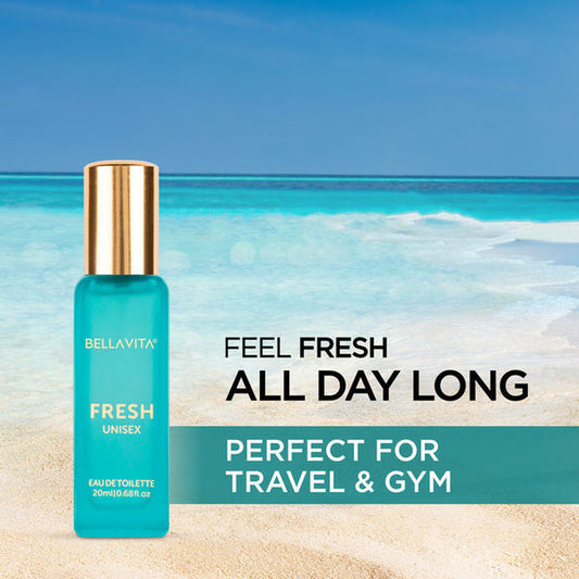 【Bella Vita】 FRESH Unisex Perfume - 20ml｜フレッシュ ユニセックス パフューム｜20ml