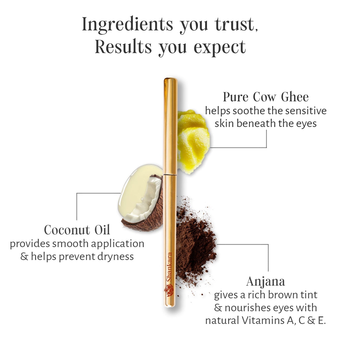 Shankara Forest Brown Kohl Kajal 10g