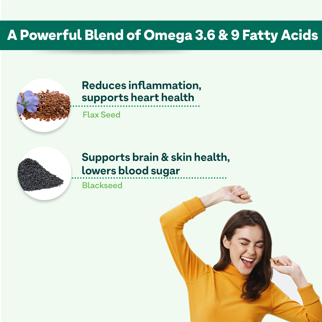 Omega 369 for Healthy Brain, Heart & Joints