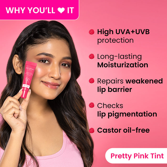 Ceramide + Peptide Lip Balm In-Vivo Tested SPF 50+ PA+++ 
