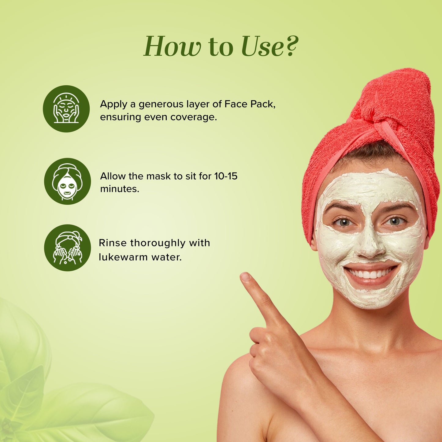 Neem, Basil & Mint Face Pack 100gm