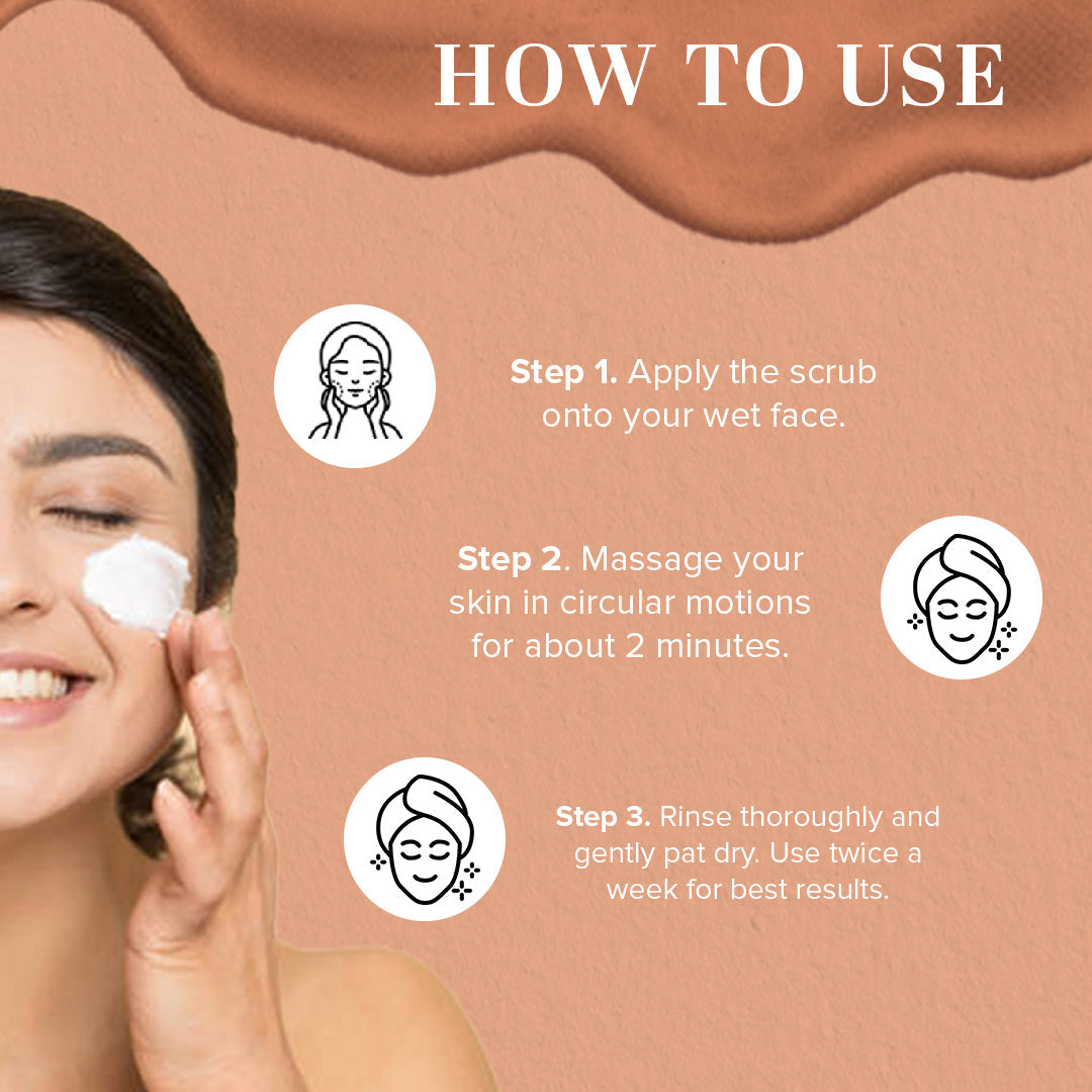 Almond & Honey Exfoliating Facial Scrub 100gm