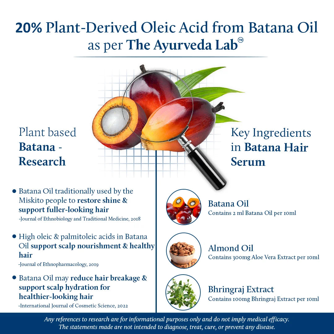 Batana & Almond Hair Serum for Hair Growth (17 herbs, 50ml) 50ml
