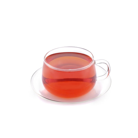 Glitter - Borosilicate Glass Cup & Saucer