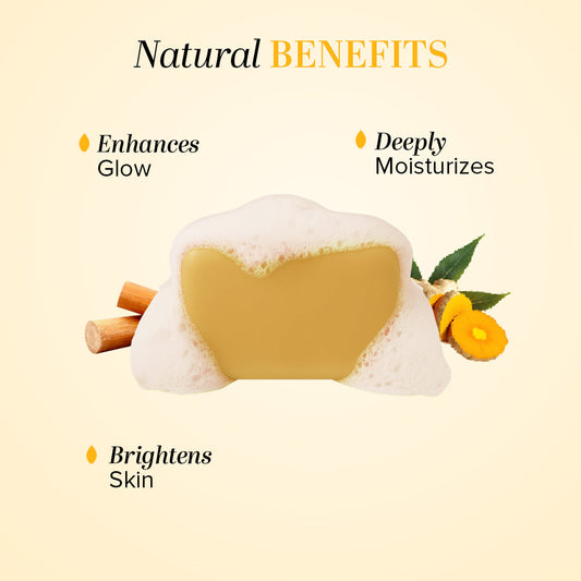 Herbal Chandan Haldi Soap Combo Pack Of 3 125gm Each