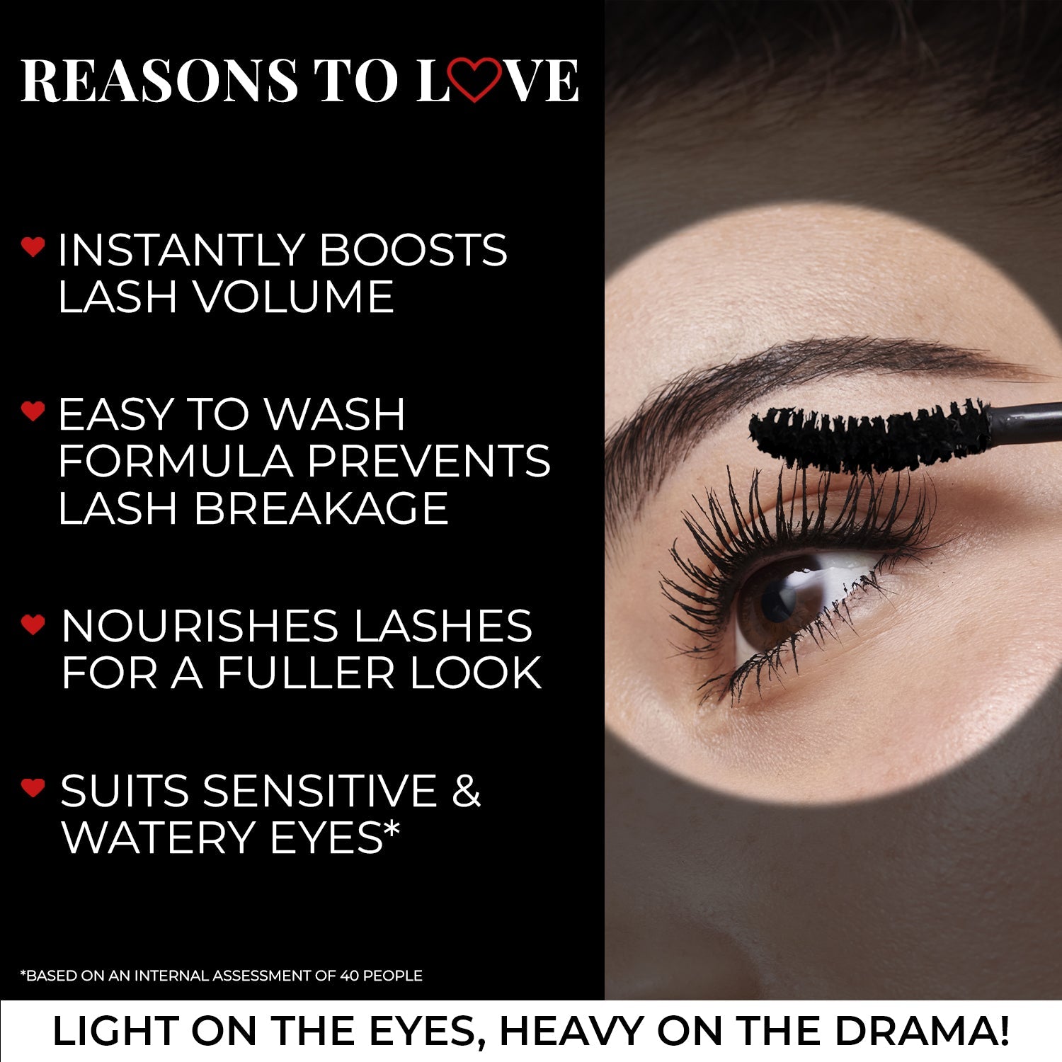 Serum-infused Volume Boost Mascara with Castor Oil and Coconut Oil 8ml