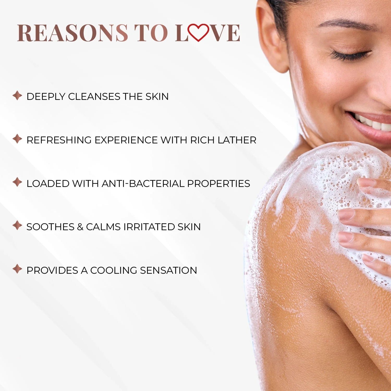 Mint Cooling Body Wash with Activated Charcoal 300ml