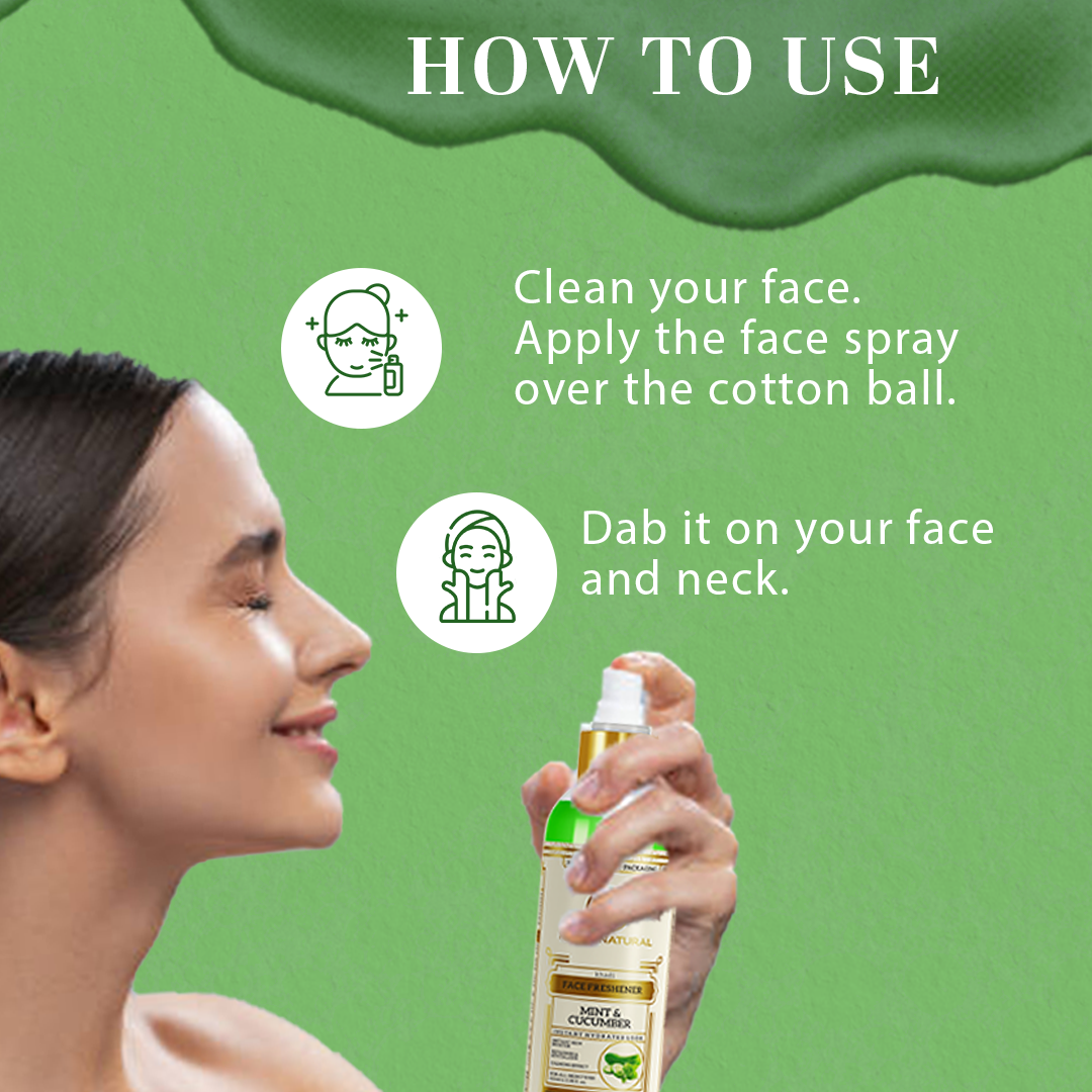Mint & Cucumber Face Spray 100ml