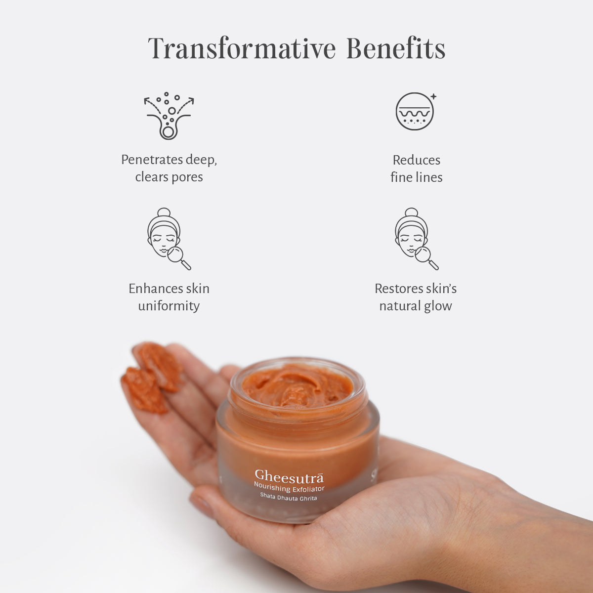 Gheesutrā Nourishing Exfoliator - 50 ml by Shankara 50ml