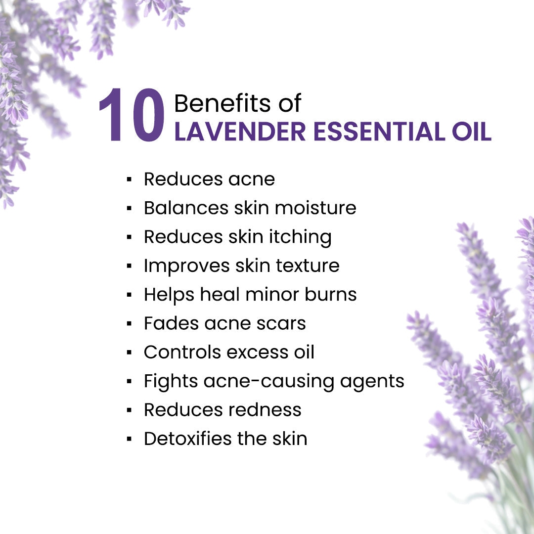 Lavender Body Oil - Deep Moisturizing, Anti-Acne, Soothing For Glowing Skin; Non Sticky, Quick Absorbing 400ml