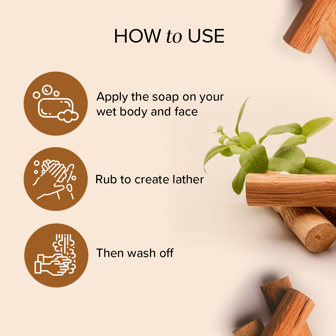 Sandalwood Soap Combo Pack Of 8 125gm Each