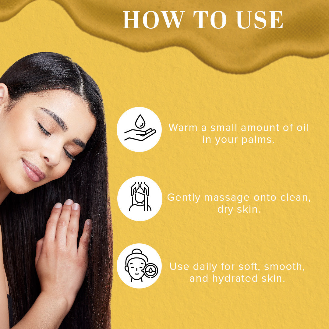 Sweet Almond Hair & Body Oil 100ml
