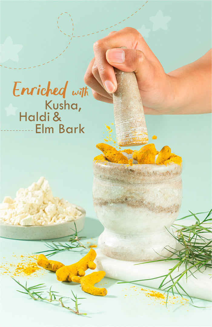 Kusha Baby Powder - Raw Haldi 150g x 2